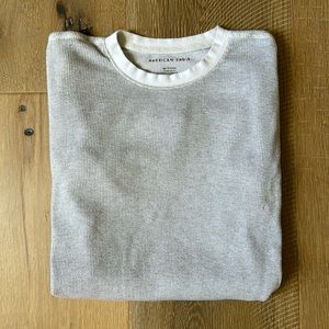 AMERICAN EAGLE Men’s Size XS Long Sleeve Waffle Tee